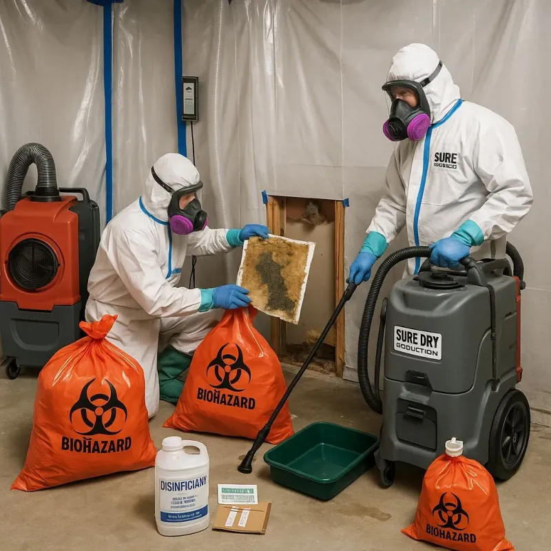 Contaminated Water Handling Protocols process in Vidor, TX