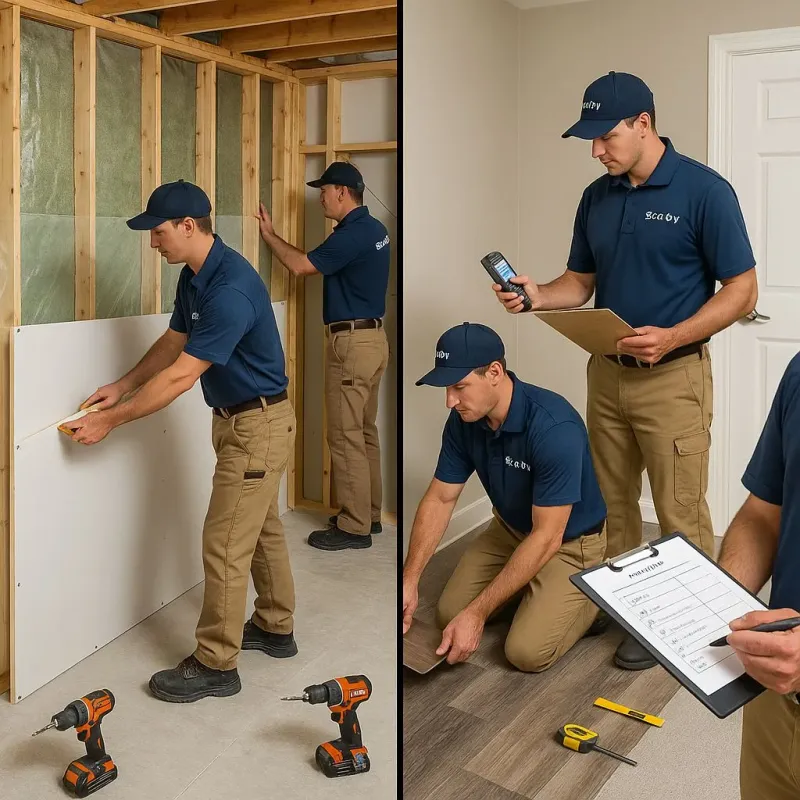 Repairs and Reconstruction process in Vidor, TX