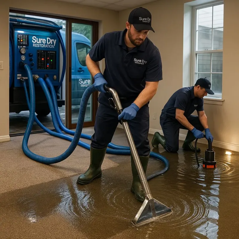 Water Extraction and Removal process in Vidor, TX